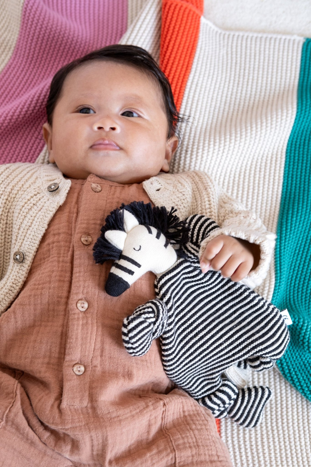 Zebra Comforter - Simply Rye